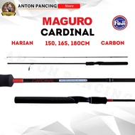 Joran Pancing Maguro Cardinal 120 135 150 165 180cm Ring Fuji Carbon | Spinning