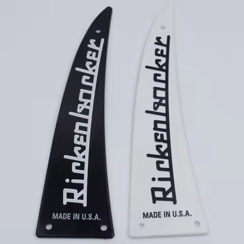 1 Black and 1 White Ricken Electric Bass and Guitar Neck Adjusting Cover