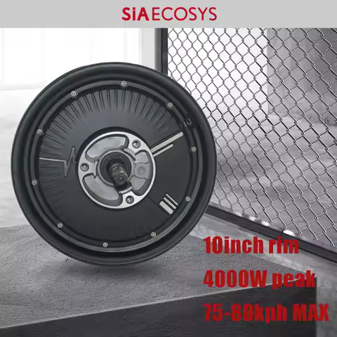 QS Motor DC 10inch 212 Series Electric Motorcycle Wheel Hub Brushless Motor 2000W V1.12 CE 48V 60V 7