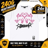 HASSURU “CATS WILL BE CATS” V.2 CROPTEE FIT