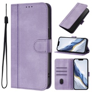 XICCI Leather Flip Cover for Itel A70 A50 A48 A80 A05S A17 A60 A60S Skin Stitching Card Slot Flip Sh