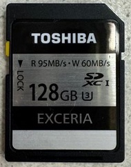 Toshiba 東芝 Exceria UHS-I SDXC 記憶卡 128GB [R:95 W:60]