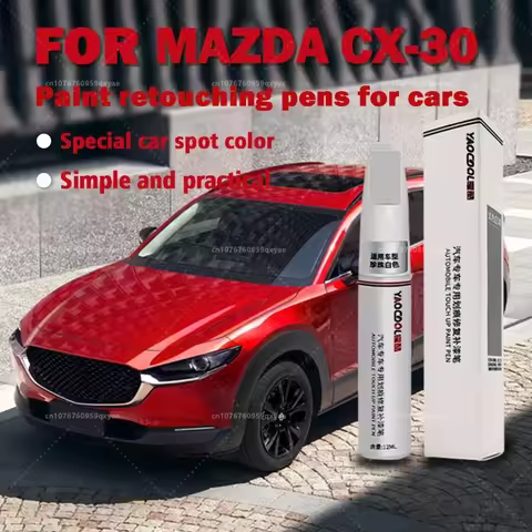 For Mazda 3 CX-30 Touch Up Paint Scratch Removal Repair Paint Car Paint Protection Clear Coat Pen Pe