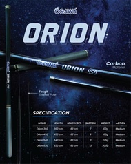 Joran Tegek Ogawa Orion 360 450 540 630 Ruas Panjang Carbon Ringan Kuat