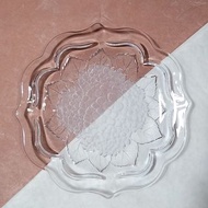 日本SOGA雕花玻璃水果盤