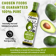 Chosen Foods, 100% Pure Avocado Oil, 250ml / 500ml | Avocado Oil & Extra Virgin Olive Oil, 750ml