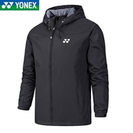 Nhật Bản Mới Chính Hãng Yonex Yonex Thể Thao Áo khoác trùm đầu đơn giản Cho Nam Giới Và Phụ Nữ Mùa T