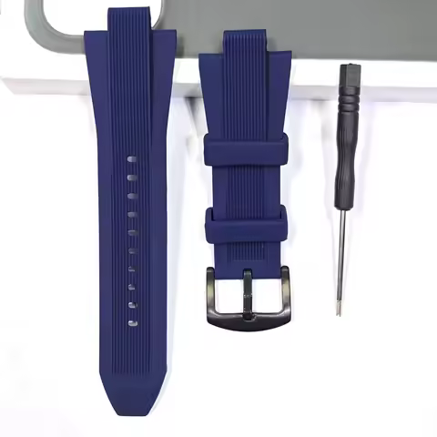 Sport Diving Rubber Replacement Watch Strap for Michael Kors MK9019 MK8295 MK8492 MK9020 MK8184 Watc