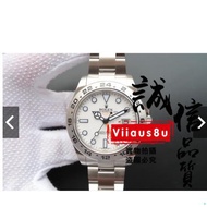 Rolex Rolex (Rolex Rolex ) Explorer Series M216570-0001 white disc watch men's boutique watch casual mechanical watch