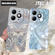 HP Itel A90 / A80 / A70 / A50 / A60 / A60S / A49 Contemporary Aesthetic Hologram Motif - Itel Casing