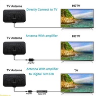 Doublebuy HighDefinition Digital TV Antenna with Amplifier and USB Power Supply Detachable Signal Amplifier