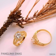 Cincin 916 Batu Swarovski / 22k Ring Swarovski Stone