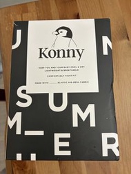 Konny Summer Baby Carrier - Charcoal - M