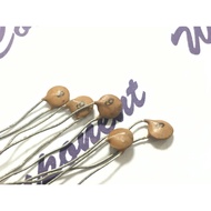 10 Pcs-9P (9pF) Porcelain Capacitor NOS Early New Product