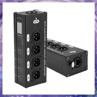 (Y W Z H)1Pair 4-Channel 3-Pin XLR Audio and  over Network Cable Extender DMX512 Network Signal Exte