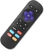 Original UX Remote for Roku 4 Express+ Also Supports Roku Player (Roku 1/2/3/4, HD/LT/XS/XD), Express/Premiere/Ultra; NOT for Roku TV or Roku Stick, NO TV Power Button, NO TV Volume Button