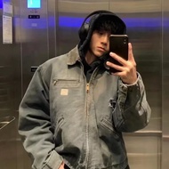 Carhartt J97 Detroit Tooling Denim Jacket - Clean Fit