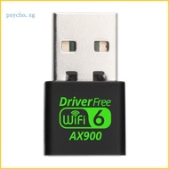 Psy AX900 Advanced Double Band USB WiFi 6 Adapter 900Mbps  Networking Card