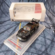 CM Model 1: UNSEALED LB-ER34 Super Silhouette Nissan Skyline Black CM64-ER34-11