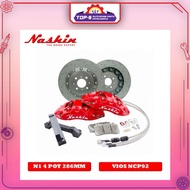 TOYOTA VIOS NCP93 08-13 -NASHIN N1-SERIES 4POT 286MM BRAKE CALIPER KIT