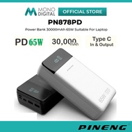 PINENG PN878PD POWER BANK 30000MAH 65W PD3.0 + QC3.0 QUICK CHARGE SUITABLE FOR LAPTOP SUPER FAST CHA