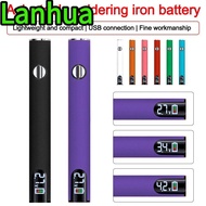 LANHUA Mini Soldering Iron Kit, Welding Repair Tool Adjustable Voltage Electric Soldering Iron, Batt