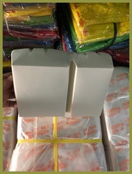 ◱ ◊ ✸ 25 Pieces Laminated Paper Meal Box 2 Division