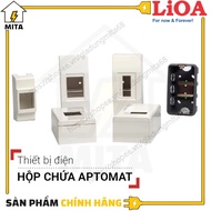 Face and LiOA circuit breaker box for single circuit, double circuit breaker, block circuit breaker 