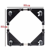 ฐานรองตู้เย็น แบบล้อเลื่อน ฐานรองเครื่องซักผ้า แบบมีล้อ Washing Machine Base with 4 Wheels