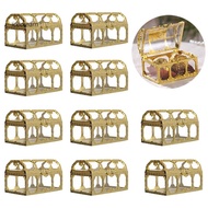[ICE] Treasure Chest Party Favor Box Plastic Party Favor Boxes Party Favor Box Transparent Treasure 