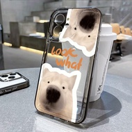Good case 🔥COD🔥Cartoon Cute Dog SPACE Case สําหรับ iPhone 11 7Plus XR 6s 6 Plus X XS Max 12 13 14 Pro Max 15PRO MAX SE 2020  เคสโทรศัพท์มือถือนิ่ม สําหรับ เคสใสกันกระแทก