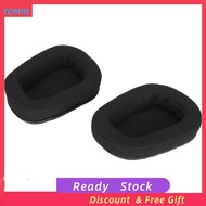 Tominihouse Sponge Earphone Pads  Easy Install Perfect Listening Experience Ear Cushion for Logitech G633 G933
