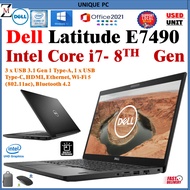 Dell Latitude E7490/E7480/E7470 8th intel Gen  Core i7 32GB RAM/1TB SSD FHD Display Windows 10 Pro o