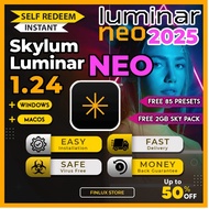 Luminar NEO 2025 | Luminar AI | Luminar 4 + FREE Presets Latest Lifetime For Windows & McOS (64-Bit)