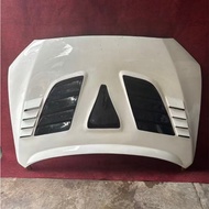 white mitsubishi Lancer inspira front bonet hood varis v3 design used condition