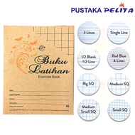 F5 60 Pages Exercise Book / Bulu Latihan/Buku Nota/Craft Cover