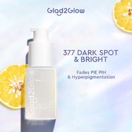 Glad2Glow Yuja Symwhite 377 Dark Spot Serum Skincare Whitening Fade Dark Spot remover treatment Brig