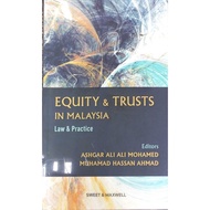 Equity And Trust In Malaysia, Law and Practice