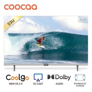 COOCAA 43 inch Digital Smart TV Coocaa 43S3U Smart TV digital 43inch