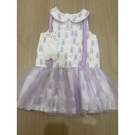 Arpanet girl Dress/Purple Bear/Size 4