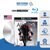 Assassin's Creed (4K Ultra HD + Bluray)  Blu Ray Disc High Definition