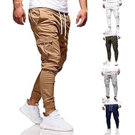 Seluar Kargo Jogger 6 Pocket Kain Tebal Cargo Pants Multi Pocket Seluar Kerja Tactical Kargo Jogger 