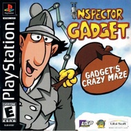 Inspector Gadget Gadget's Crazy Maze PS1 Game