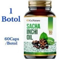 Go Nature Sacha Inchi Oil 60 softgel, Original.