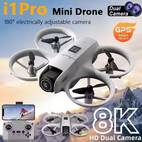 Mine New I1pro Drone Professional Camera 8k Drone 5g Wifi Fpv Uav With Screen Remote Control Rc Dron