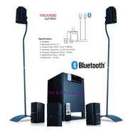 Microlab X15 (Blutooth )ลำโพงพร้อมซัฟวูฟเฟอร์ ลำโพงแบบ 5.1 Hi-end Home Theater สีดำรับประกัน​ 1ปี  ก