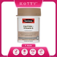 Koty Cosmetics - SWISSE - Ultiboost Calcium + Vitamin D 90 Capsules - Calcium & Vit Supplement D3