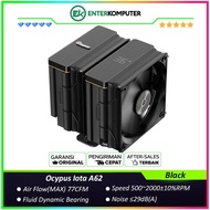 Ocypus Iota A62 Black Matrix Digital Display Dual Tower Air Cooler