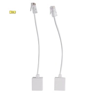 2 socket 8P4C / RJ45 male RJ11 6P4C to female M / F Adapter telephone Ethernet