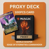 MTG PROXY DECK : World Shaper Edge of Eternities Commander